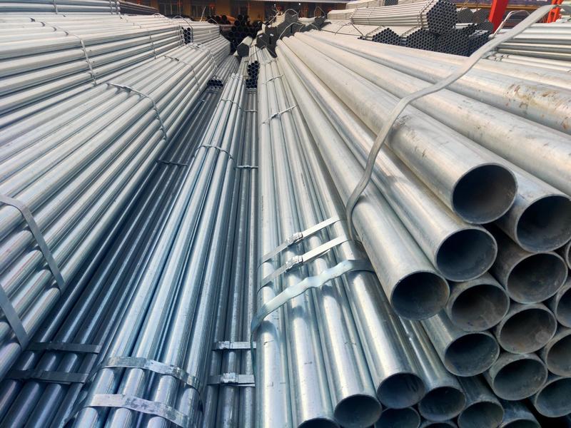 
                                 BS 1387, ASTM A53 a 500 de la fábrica de tubos de acero galvanizado                            