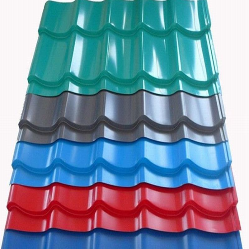 Chine 
                                 La Chine de la fabrication de gros Corrugate zinc galvanisé couleur feuille toits de tuiles de toiture Prix                             fournisseur
