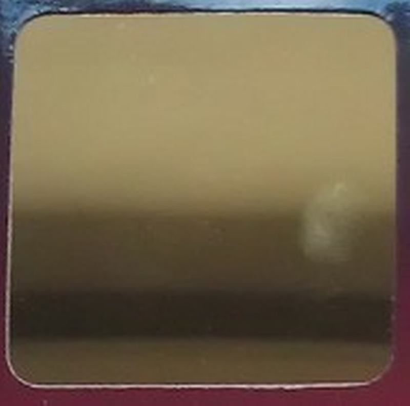Stainless Steel Sheet (mirror+gold)