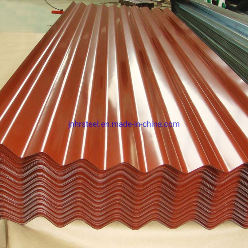 China 
                                 0,14 mm PPGI Prepainted Telhado de aço corrugado da China                             fornecedor