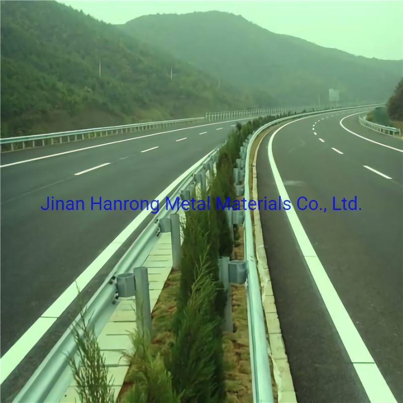 Aashto M180 Highway/Town/Curve Roadway Guardrail Highway Steel Fence Road Guardrail