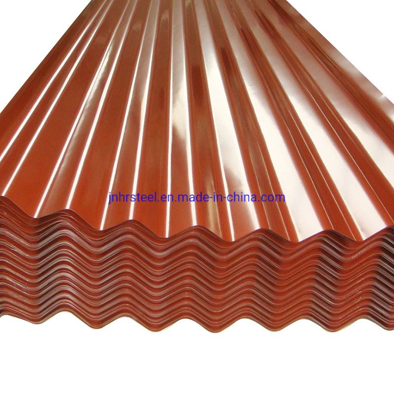 
                                 Matériaux de construction Gi/PPGI/PPGL/pré-peint couleur /recouvert de zinc&préfabriqués en acier ondulé tôle de toit                            