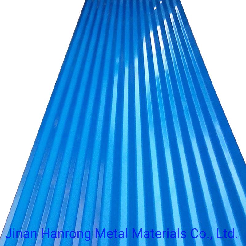 Building Materials Corrugated Prepainted Color Coated Galvanized Steel Roofing Sheets