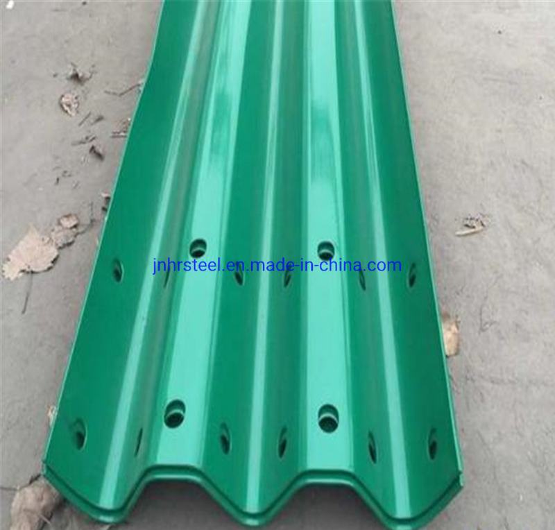 China Manufacturer Hot Dipped Galvanized Finish Highway Guardrail