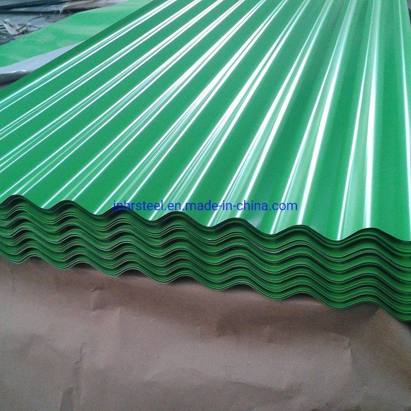 Chine 
                                 La couleur de tôle en acier ondulé revêtus de matériaux de construction                             fournisseur