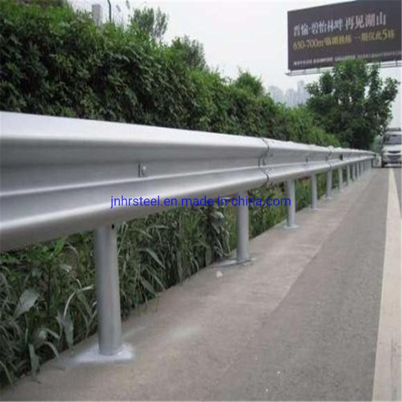 Highway Guardrail Hot DIP Galvanized Roadway Corrugated Guardrail