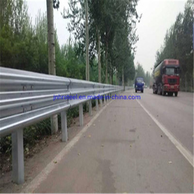 Highway W Beam Guardrail Hot DIP Galvanized Roadway Corrugated Guardrail