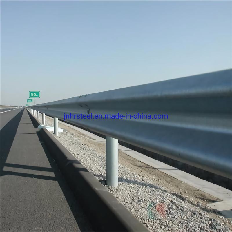 Powder Coated Steel Highway Guardrail