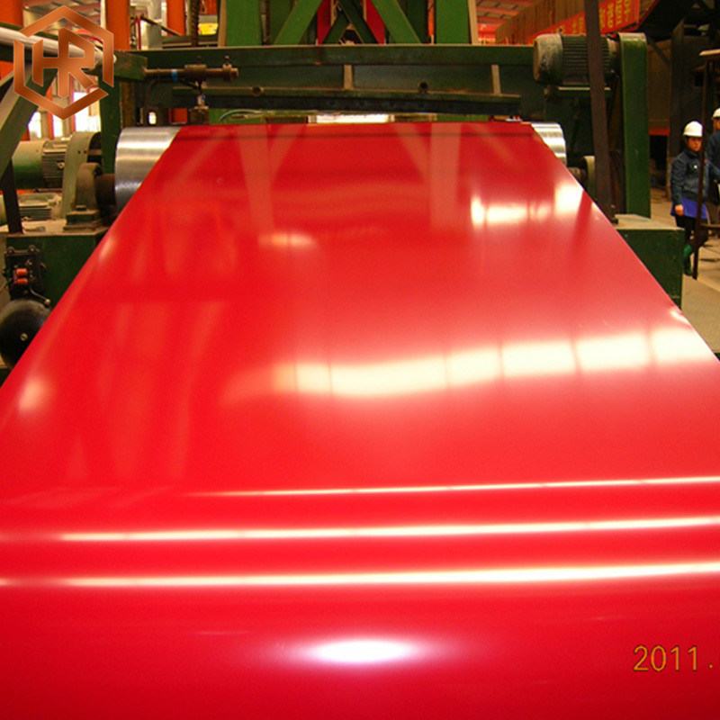 Ral Color Coated Steel Coil PPGL Prepainted Galvalume Steel Coil