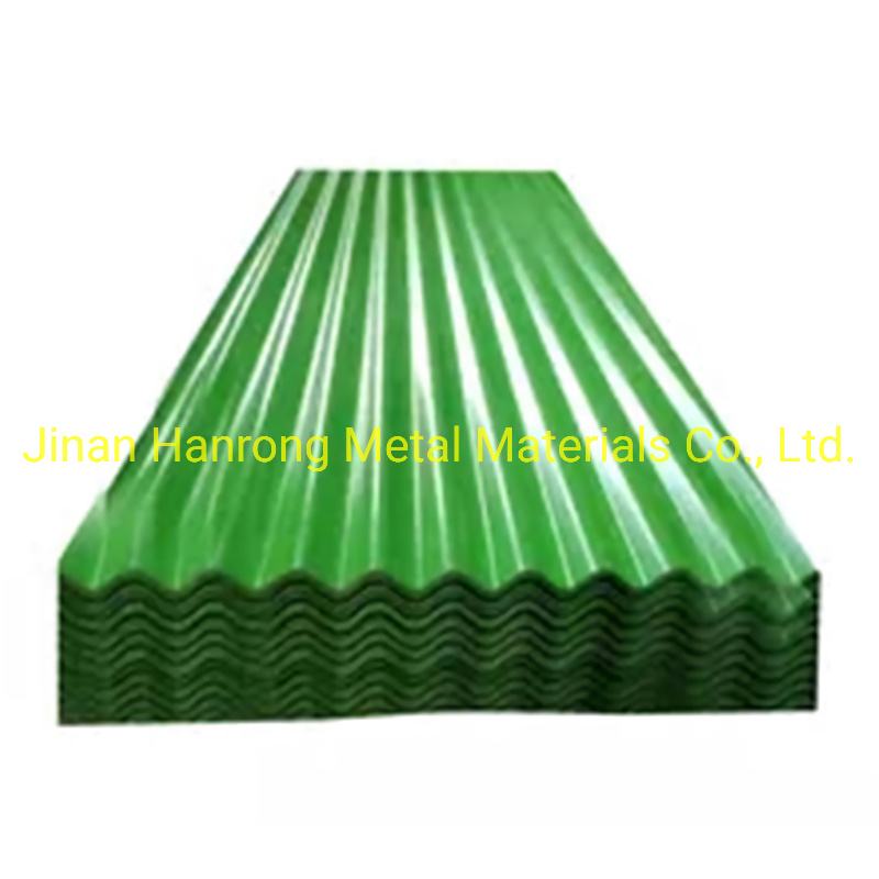 Chine 
                                 Taille standard de métal ondulé galvanisé prélaqué GI de l'acier tôle de toit                             fournisseur