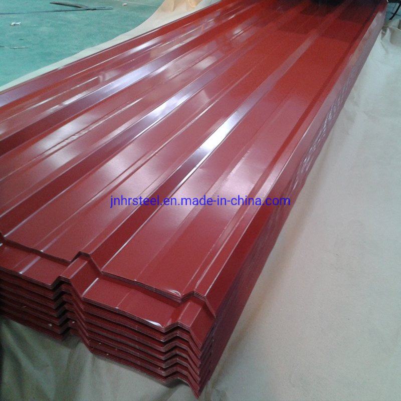 Chine 
                                 Matériau de construction en acier ondulé couleur tôle de toit                             fournisseur