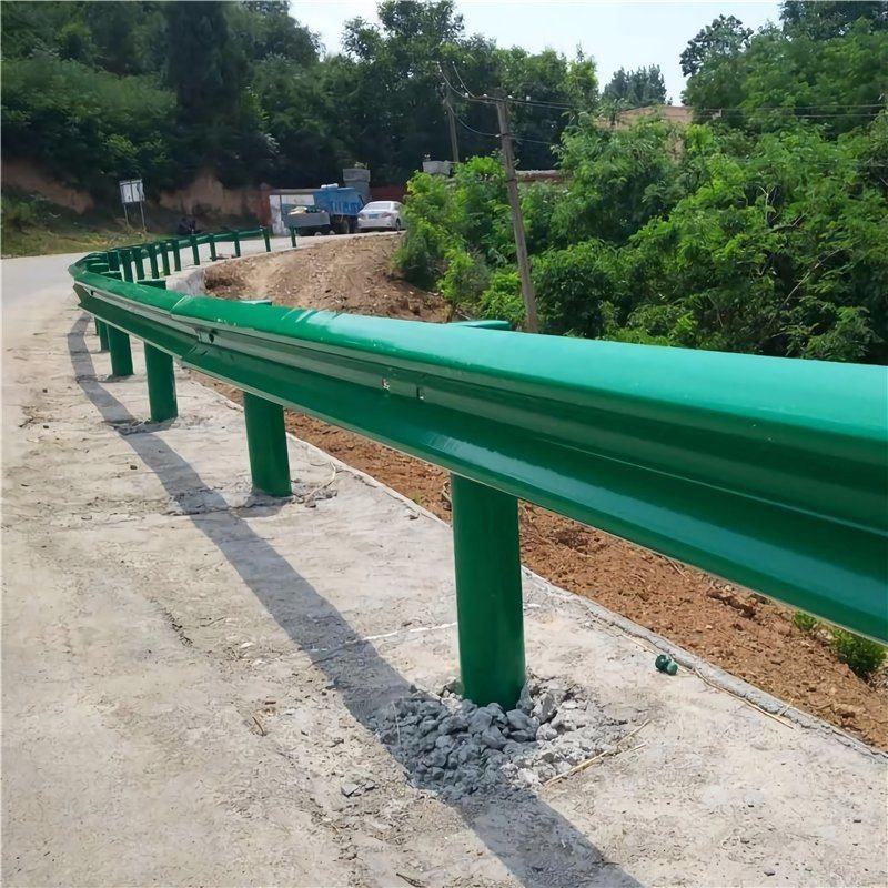 Traffic Safety W Beam Highway Guardrail Products Crash Barrier Road