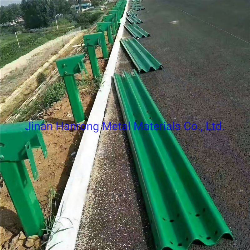 as Nzs 3845-1999 Thire-Beam W Beam Galvanized Steel Highway Guardrail