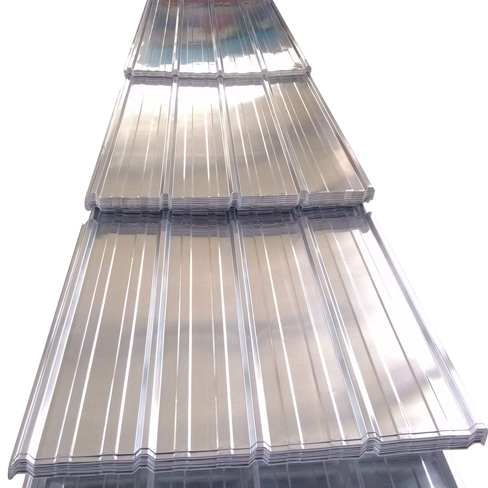 Aluzinc Coated Steel Corrugated Metal Roofing Sheets