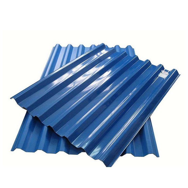 Building Material Gi Color Coated Galvanized Corrugated Steel Roofing Sheet