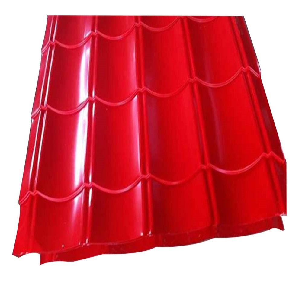 Building Materials Color Coated Corrugated Galvanized Steel Roofing Sheet