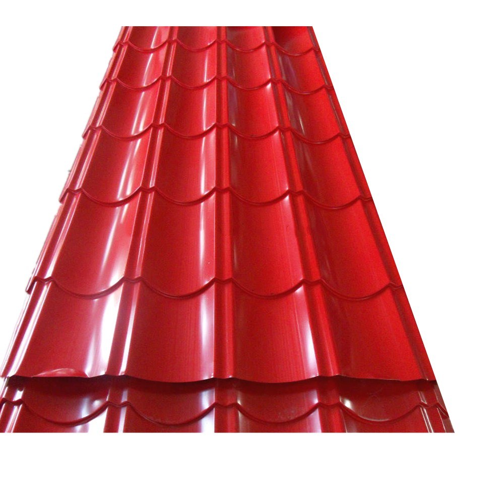 Cold Rolled 0.6mm Color Coated Galvanized Corrugated Roofing Sheet