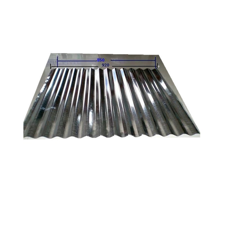 Chine 
                                 Dx51d de tôle en acier ondulé galvanisé Zinc tuile de toit                             fournisseur