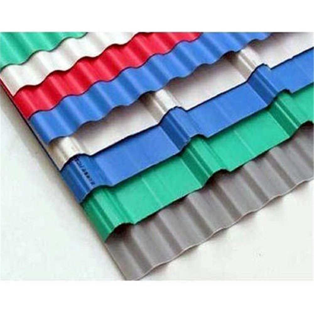 Prepainted Ral Color Coated PPGI Corrugated Steel Roofing Sheet