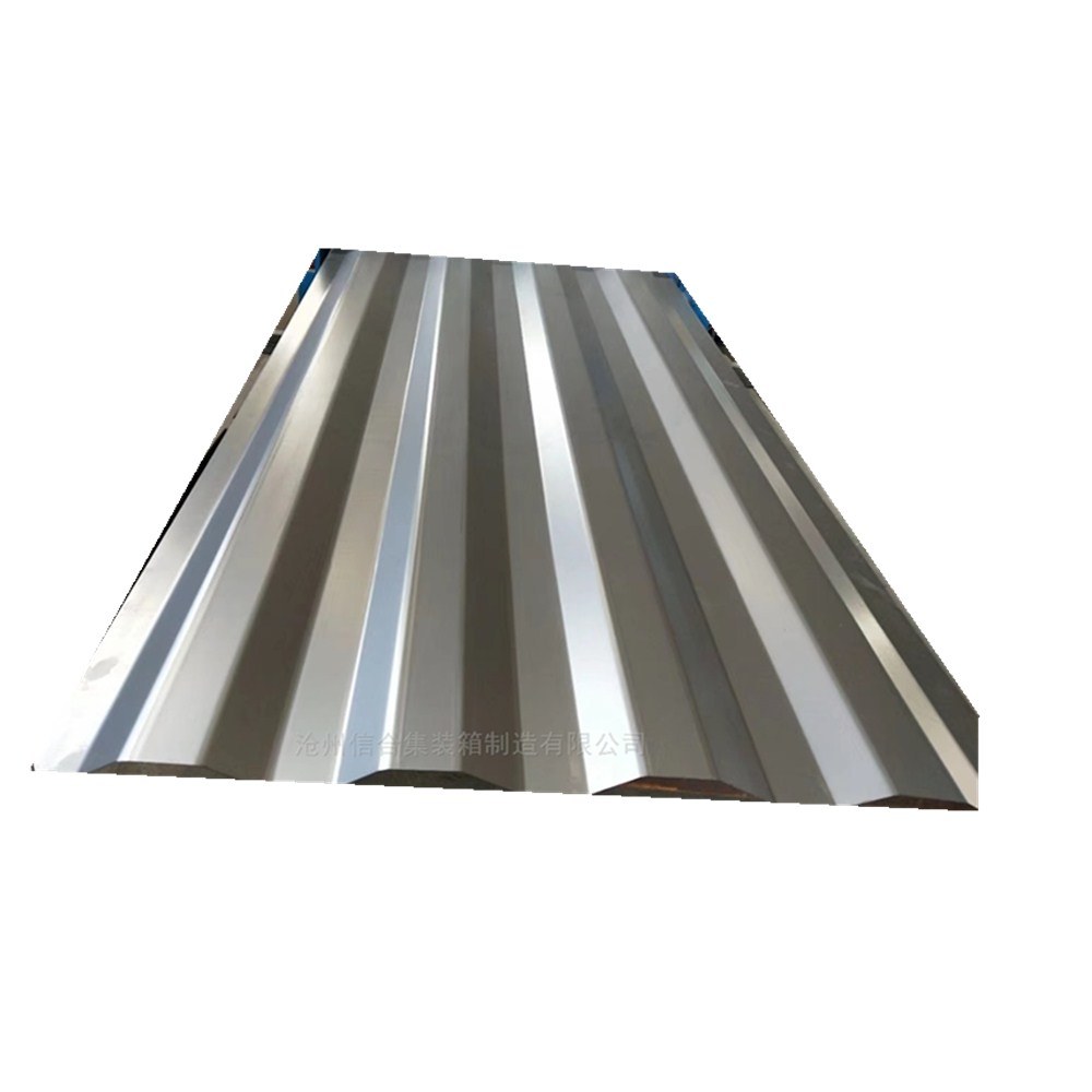 Trapezoidal Profile 55% Aluminum Aluzinc Coated Galvalume Steel Roofing Panels