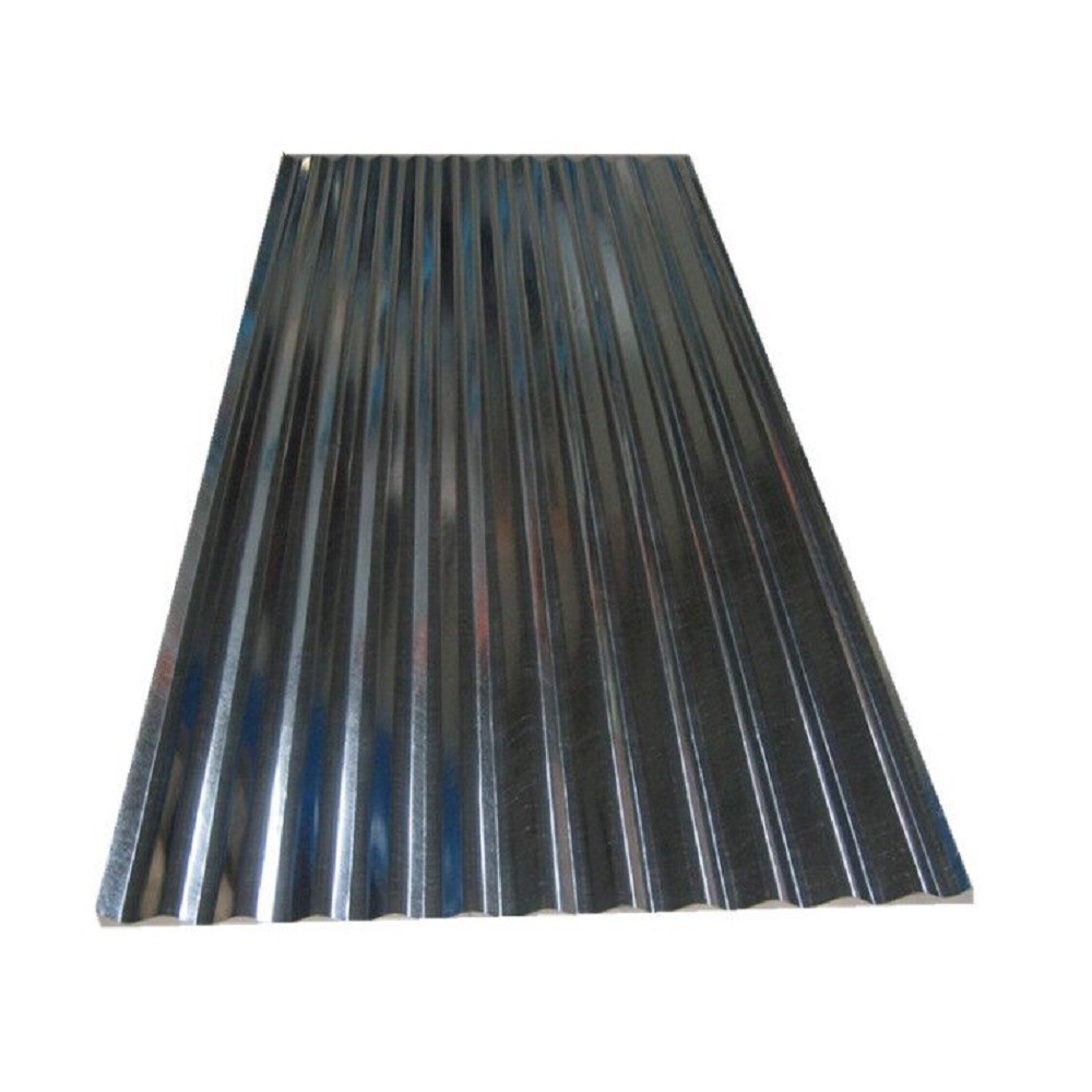 
                                 Aleación de zinc metálico recubierto de acero corrugado para la construcción de la hoja de techado                            