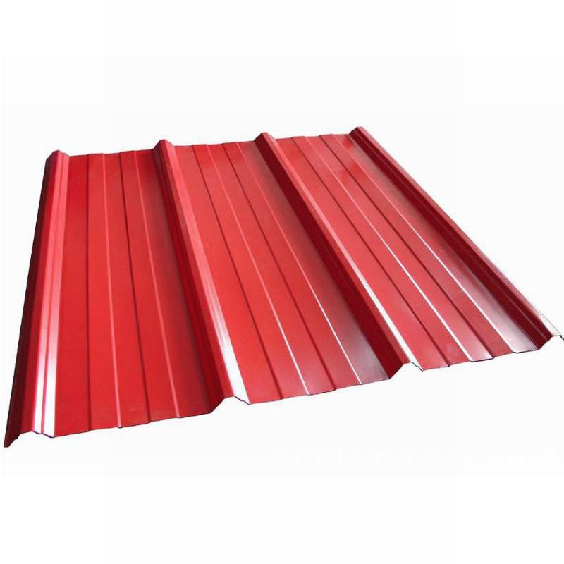 Chine 
                                 CGCC matériau ondulé galvanisé prélaqué tôle de toit pour matériaux de construction                             fournisseur