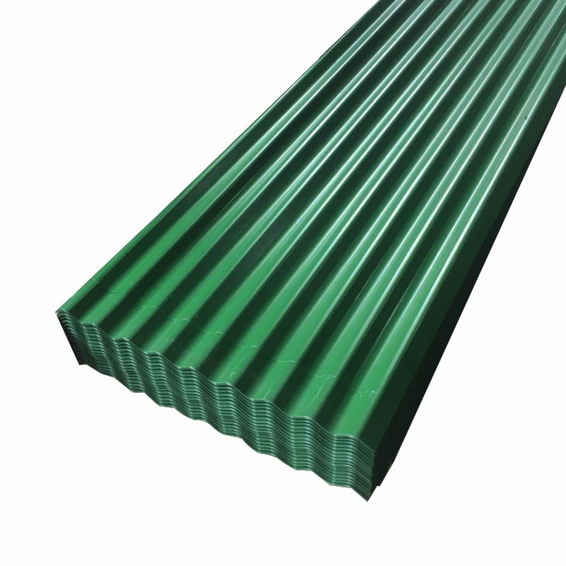 680mm 1050mm Building Material PPGI Corrugated Color Coated Sheet Sheet