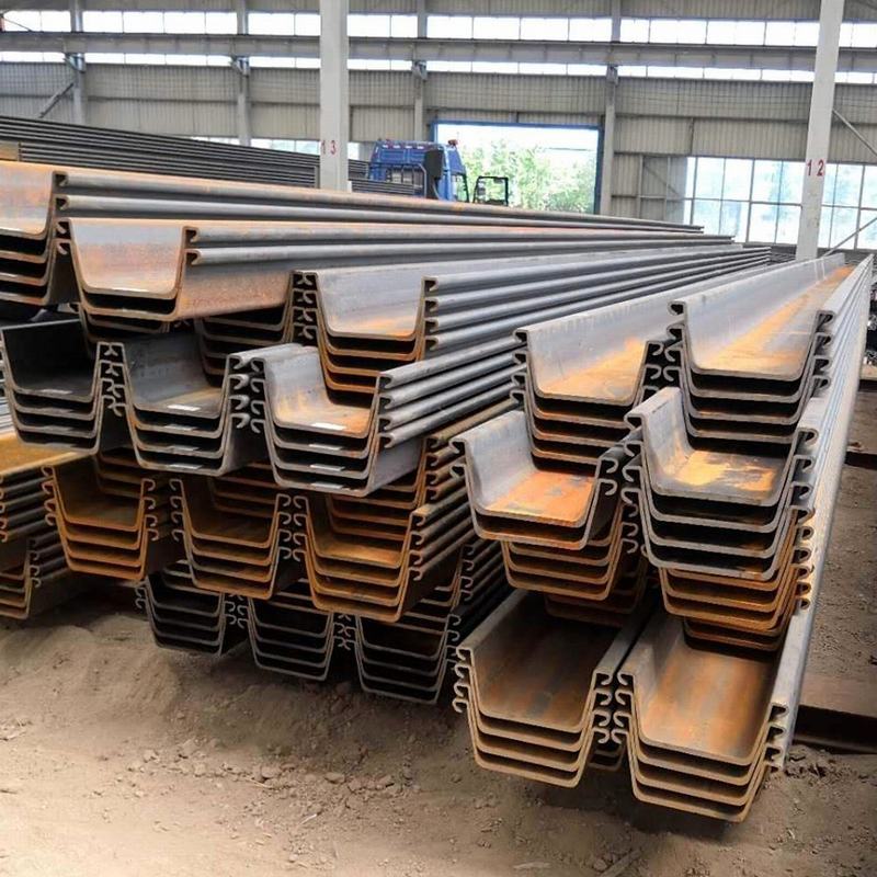 Cold Formed U Steel Sheet Pile/Hot Rolled and Galvanized Steel Sheet Pile/ Sheet Piling