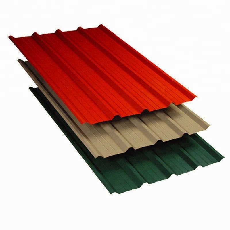 
                                 Tôle de toit de haute qualité de la plaque en acier laminés à froid en acier ondulé Feuille de toiture pour montage mural                            