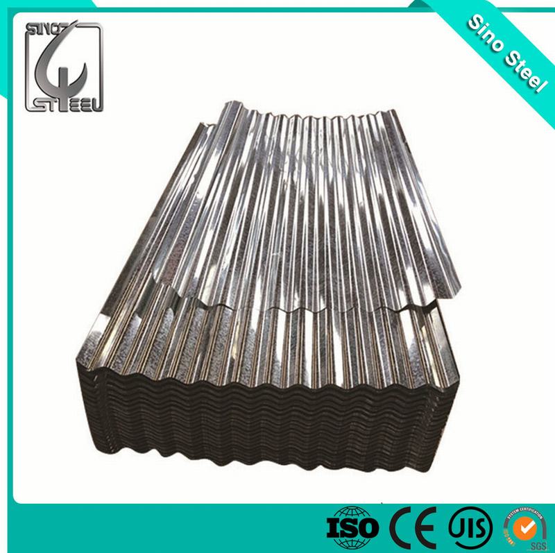 0.15mm Dx51d Hot Dipped Gi Galvanized Corrugated Steel Roofing Sheet