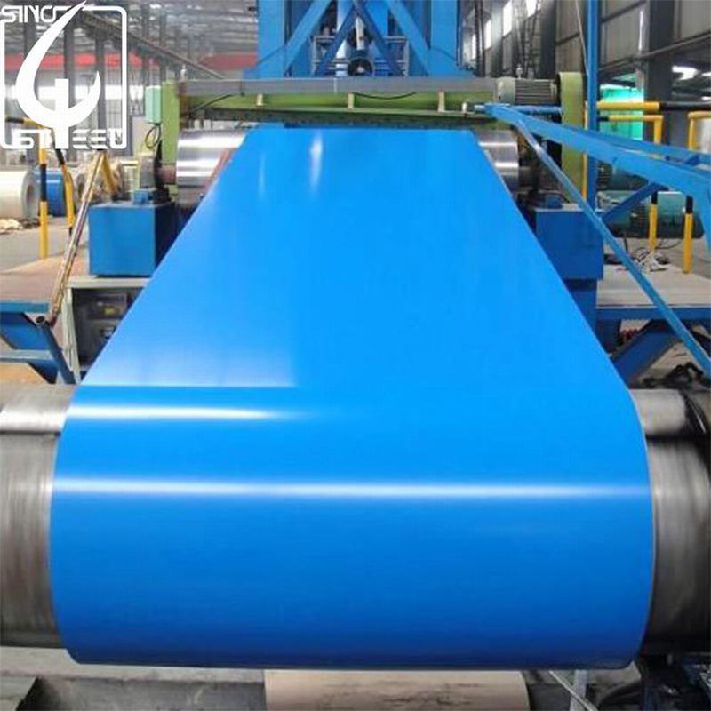 Color Coated Steel Coil PPGI with PVC Film
