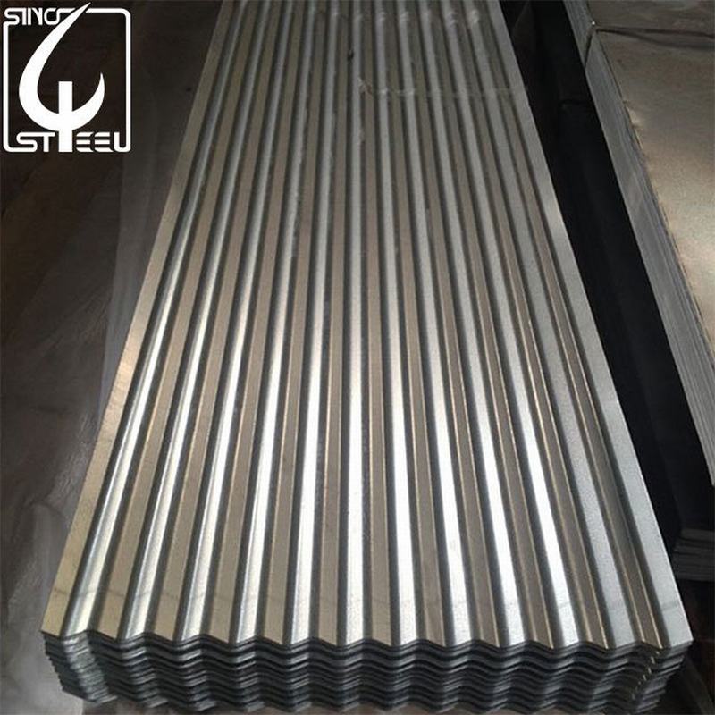 Corrugated Zinc Coated Sheet Tiles Mental Sheet Roofing Material