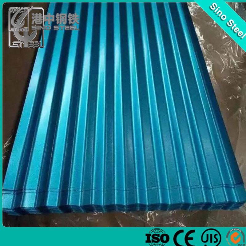 Chine 
                                 Feux de feuille de carton ondulé galvanisé à chaud pour le matériau de construction de toit de tuiles                             fournisseur