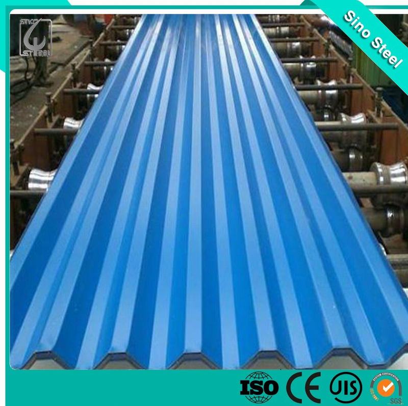 PPGI Coated Galvanized Corrugated Sheet Metal for Building Material