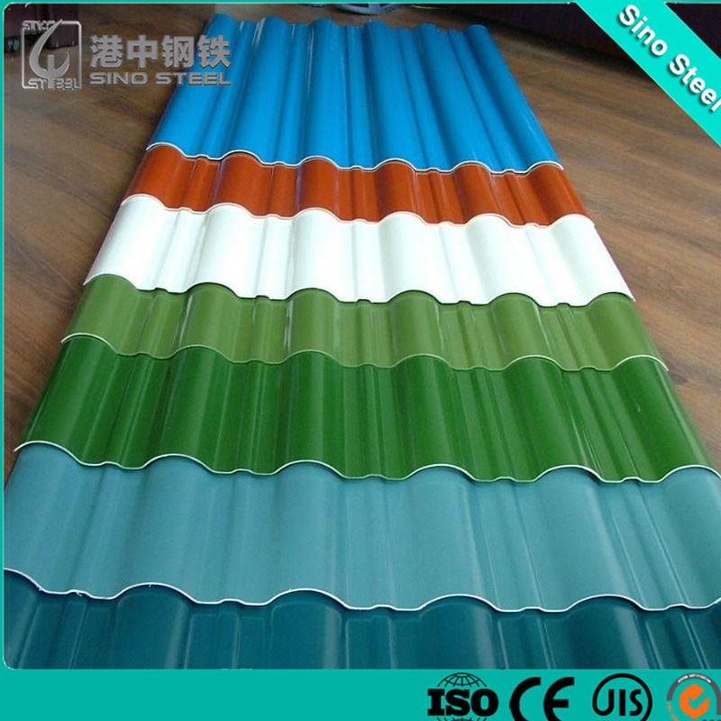 Chine 
                                 La Sierra Leone Colorbond tuile de toit ondulé/PPGI Feuille de toiture en métal                             fournisseur