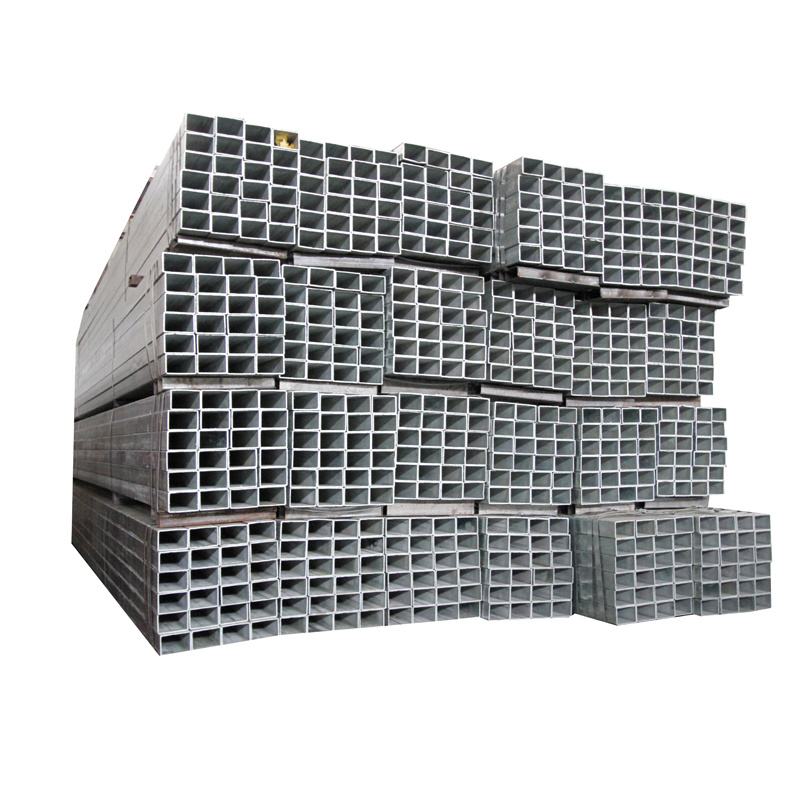 20*20 Hollow Section Galvanized Steel Pipe with ISO Certification