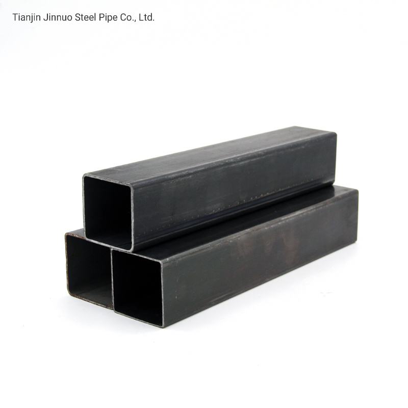 ASTM A500 Ms Carbon Black Steel Pipe Metal Square Tube