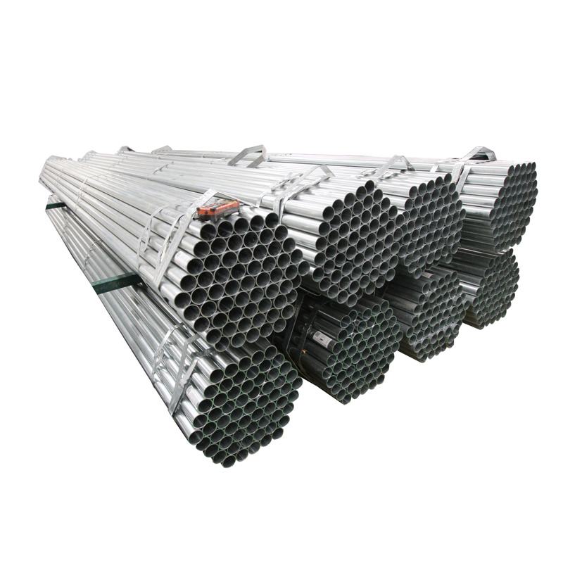 Carbon Steel Pre-Galvanized Hot Dipped Galvanized Painting Power Coated Steel Pipe Cutting to Length