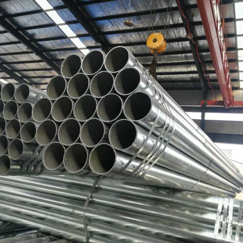 China Factory Green Housed Building Material Used Galvanized Steel Pipe, Hot DIP Galvanized Pipe