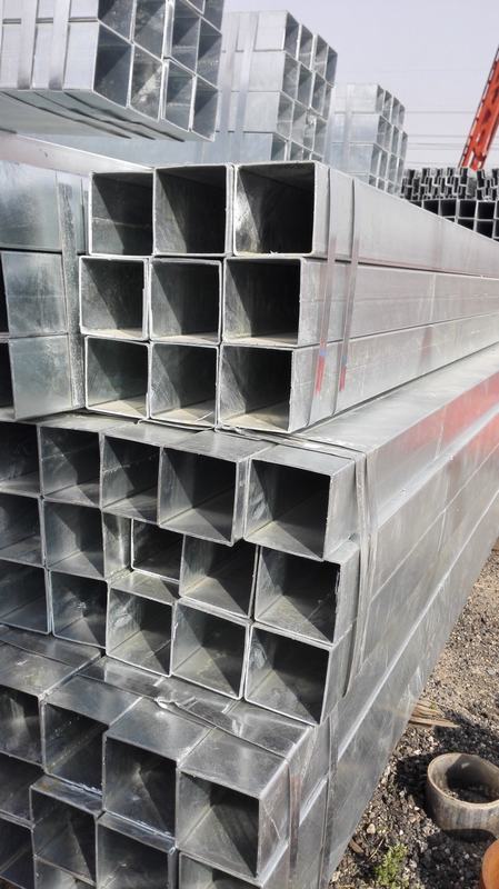 ERW Spiral Welded Galvanized Square / Alloy Galvanized Rectangular/Galvanized Squre or Rectangular Steel Pipe