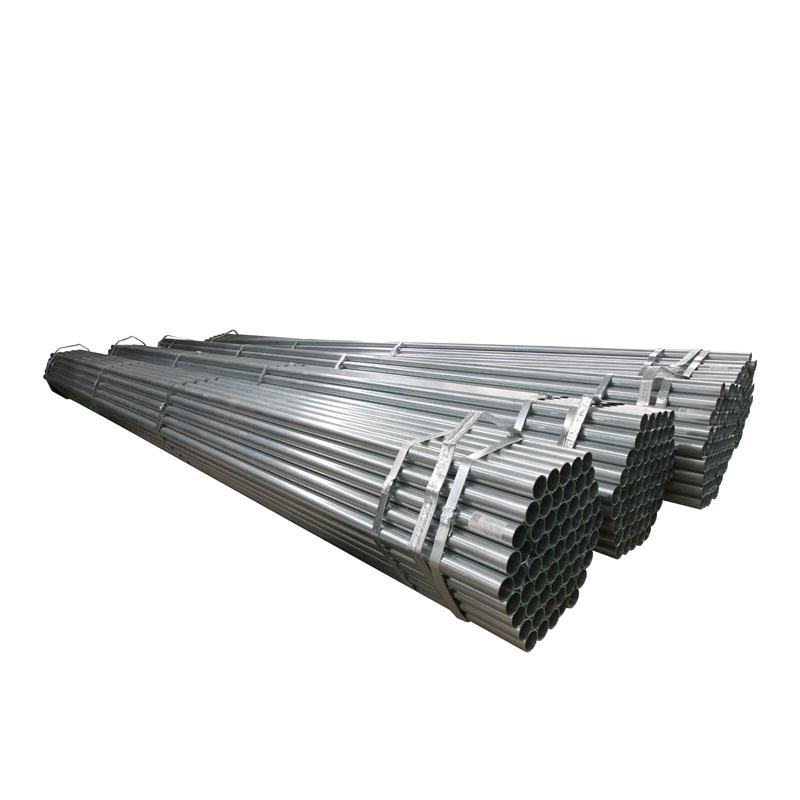 ERW Steel Pipe Welded Carbon Hot-Dipped Galvanized Steel Pipe Q195/Q215/Q235 GB/ASTM Factory Wholesale