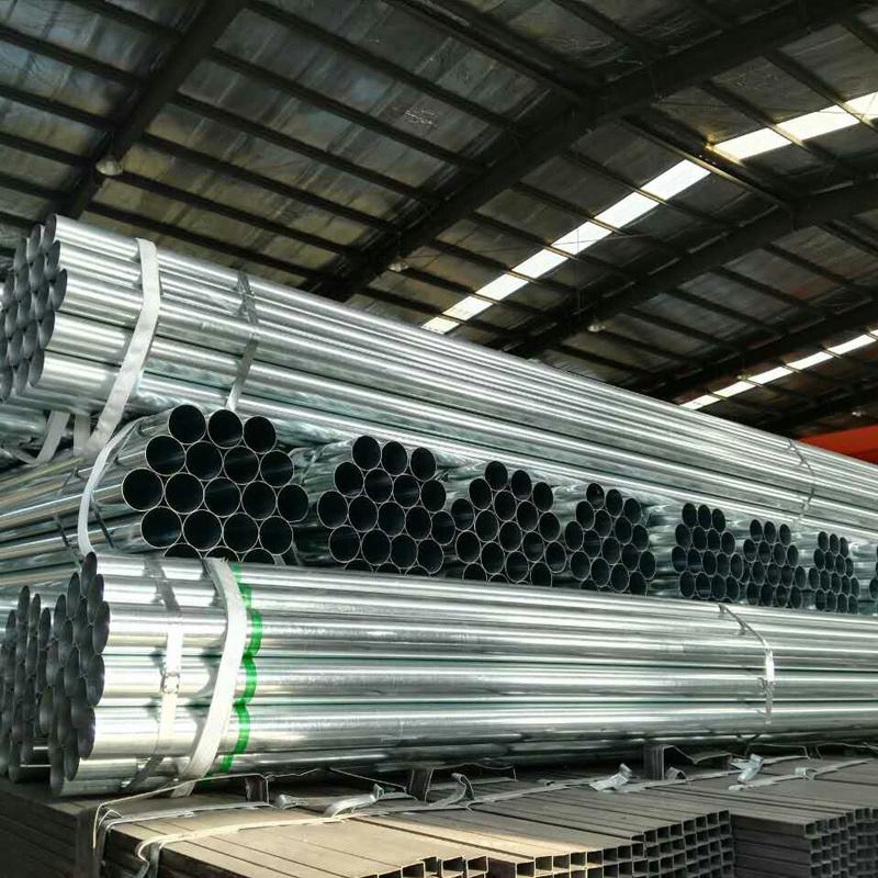 Greenhouse Tube 2 Inch Hot-Dipped Galvanized Steel Pipe Gi Pipes 33mm