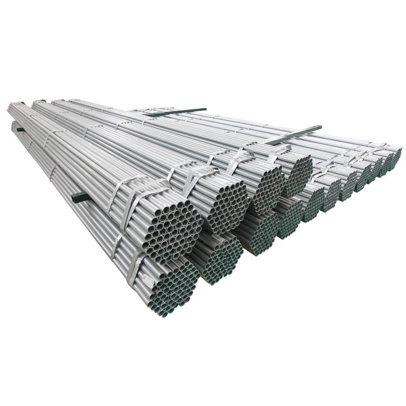 High Zinc Coating of Hot-DIP Galvanized Round Steel Pipe for Fence Pre Galvanized Steel Square Pipe