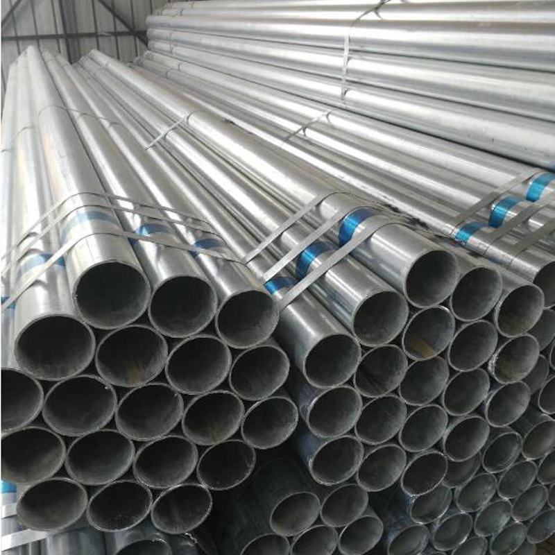 Hot Dipped Galvanized Steel Pipe Factory Zinc Galvanized Round Steel Pipe for Building Materia
