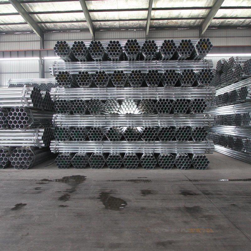 Manufacturer Prime Quality ASTM BS Black BS1387 2 Inch Hot DIP Galvanized Steel Pipe Supplier