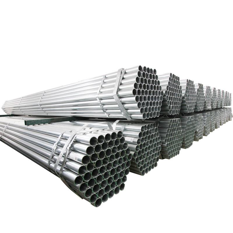 Welded Low Carbon Z40 48.3mm Scaffolding Galvanized Steel Pipe
