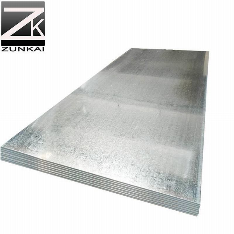 Building Material Zinc Coated 40-240g Dx51d Galvanized Gi Steel Sheet