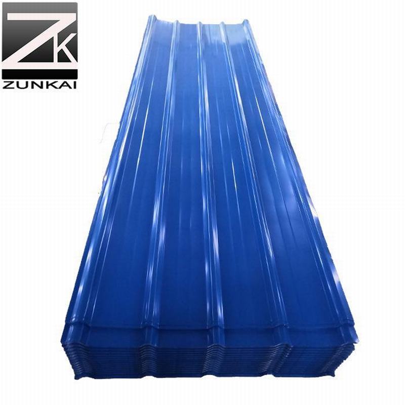Color Coated Steel Roof Plate Coil Supplier 24 Gauge Zinc Galvanized Metal Cement Corrugated Roofing Sheets