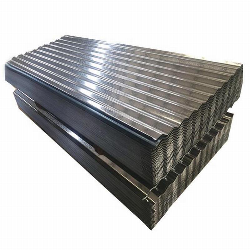 Full Hard 0.45mm Corrugated Galvanized Iron Zinc Metal Corrugated Steel Roofing Sheet for Building Materials