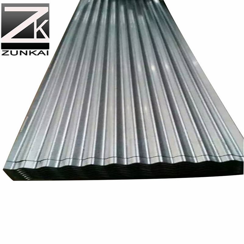 China 
                                 Gi Gl recubierto de zinc galvanizado de acero corrugado de Metal de hoja de techo                             proveedor